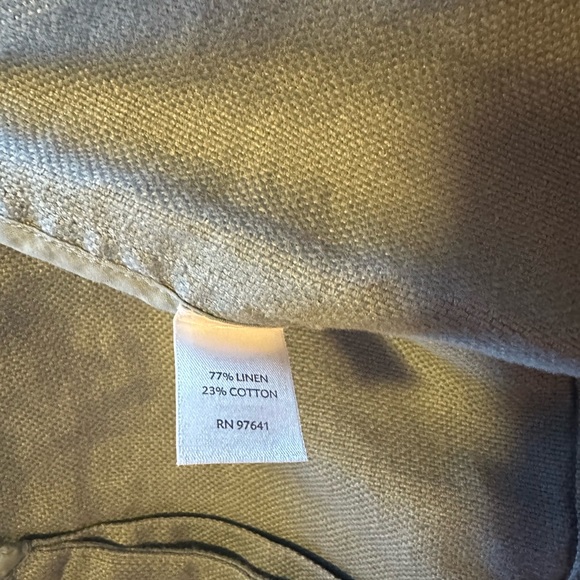 J.Jill Long Double Breasted Jacket Linen and Cotton -Small- NWT - Picture 4 of 5